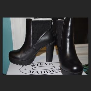 black steve madden amandaa boots